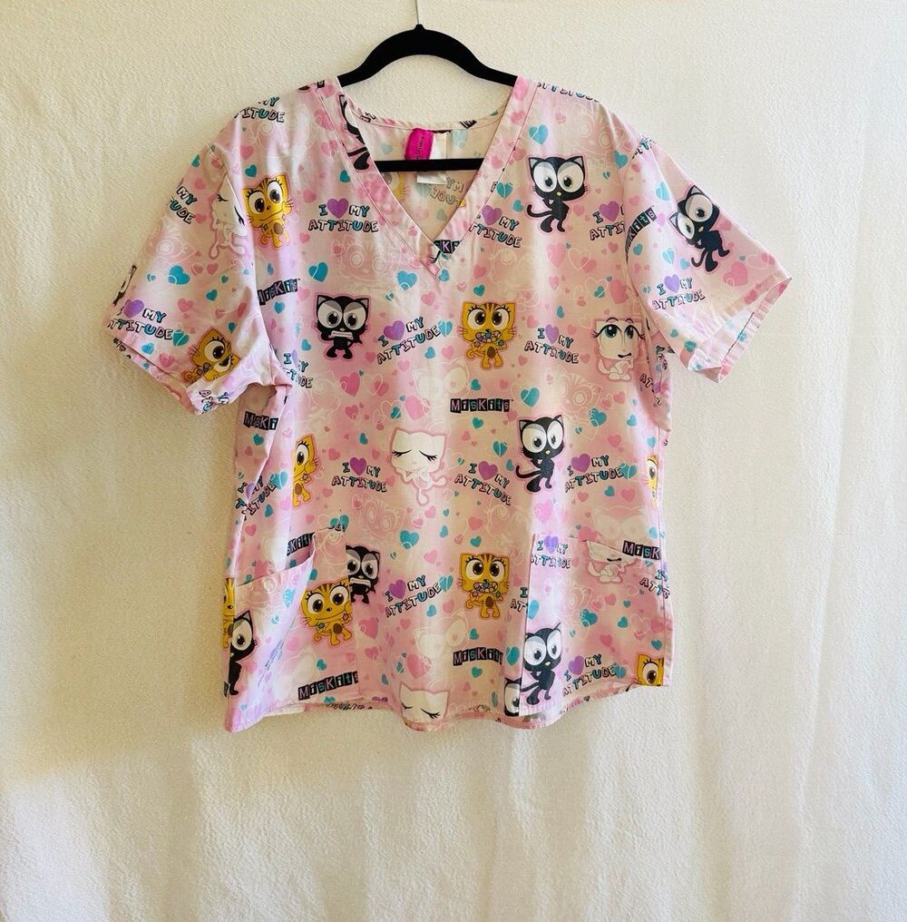 Miskits XL Scrub Top